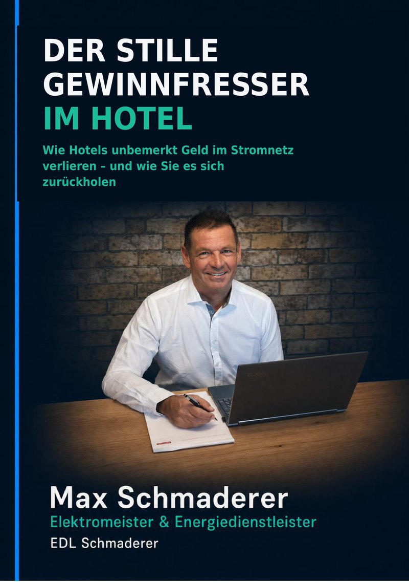Buchcover: Der stille Gewinnfresser im Hotel